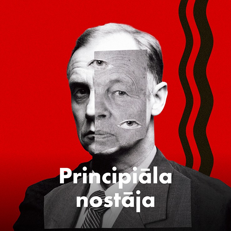 Izrādes "Principiāla nostāja" attels
