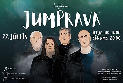 Izrādes "JUMPRAVA | Branku Brančotavā" attels