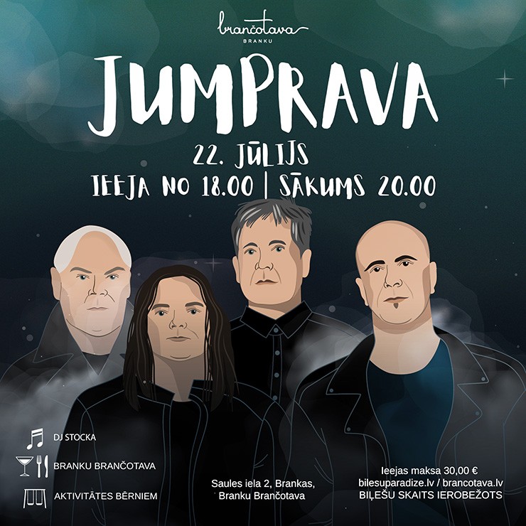 Izrādes "JUMPRAVA | Branku Brančotavā" attels