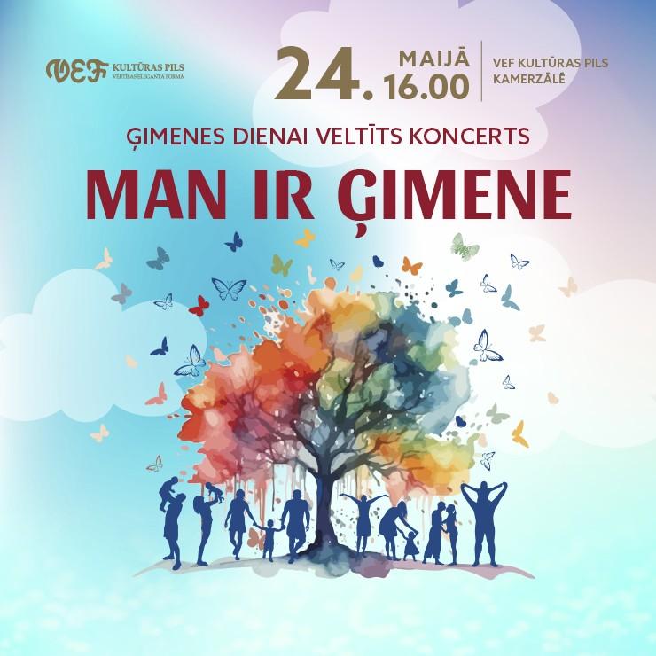 Izrādes "Ģimenes dienai veltīts koncerts | MAN IR ĢIMENE" attels