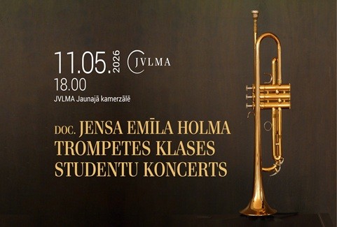 Izrādes "Doc. Jensa Emīla Holma trompetes klases studentu koncerts" attels