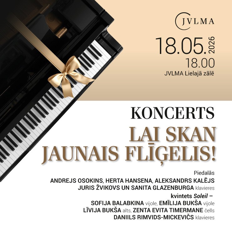 Izrādes "Koncerts “Lai skan jaunais flīģelis”" attels