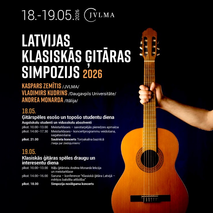 Izrādes "Latvijas Klasiskās ģitāras simpozija noslēguma koncerts" attels
