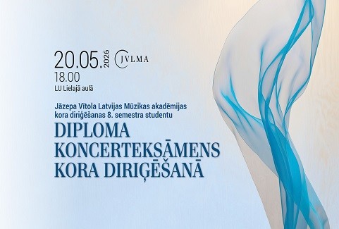 Izrādes "Kora diriģešanas 8.semestra studentu Diploma koncerteksāmens kora diriģēšanā" attels