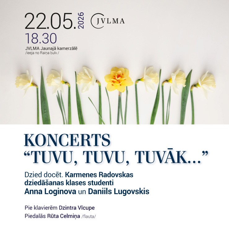 Izrādes "Koncerts “Tuvu, tuvu, tuvāk...”" attels
