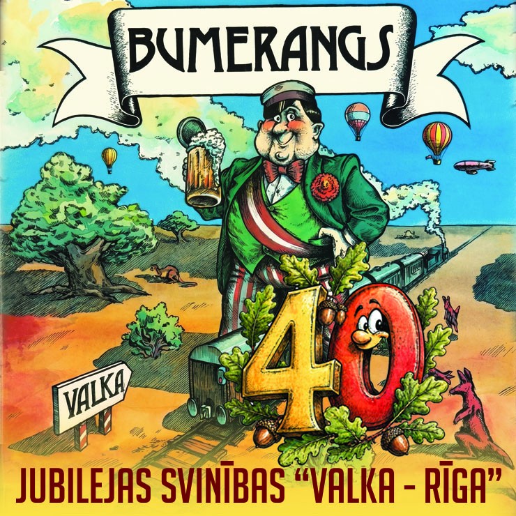 Izrādes ""RĪGA–VALKA" Bumerangam 40!" attels