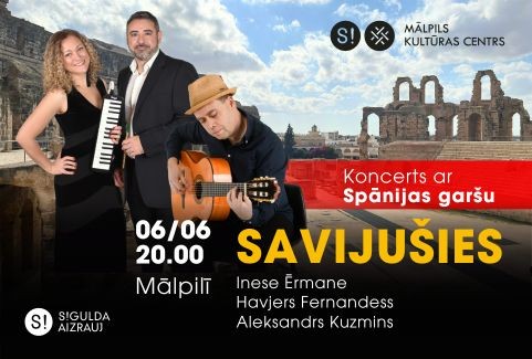 Izrādes "Koncerts ar Spānijas garšu “Savijušies”" attels