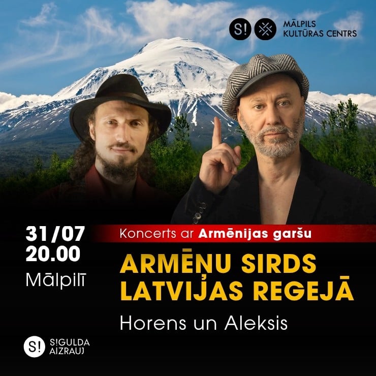 Image of the event "Koncerts ar Armēnijas garšu “Armēņu sirds Latvijas regejā”"
