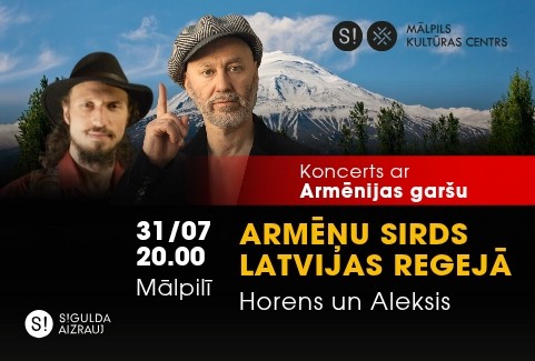 Image of the event "Koncerts ar Armēnijas garšu “Armēņu sirds Latvijas regejā”"