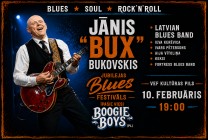 Meklēšanas rezultāta izrādes "Jānis “BUX” Bukovskis jubilejas Blues Festivāls" attels