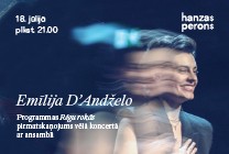 Meklēšanas rezultāta izrādes "Emīlija D'Andželo. Programmas “Rēgu rokās” pirmatskaņojums Hanzas peronā" attels
