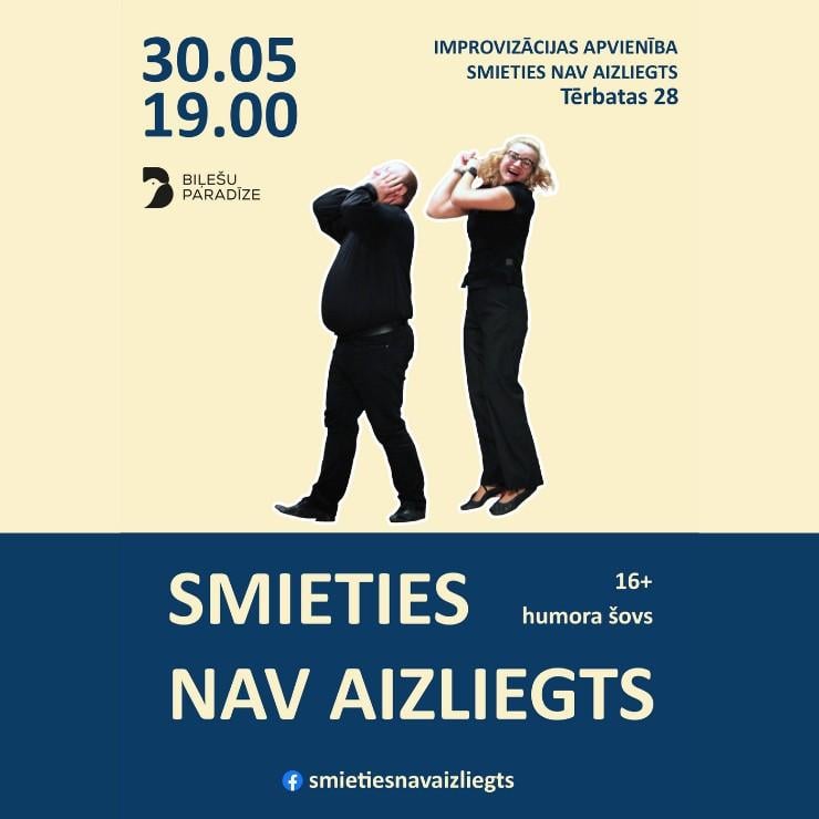Izrādes "Humora šovs “Smieties nav aizliegts”" attels