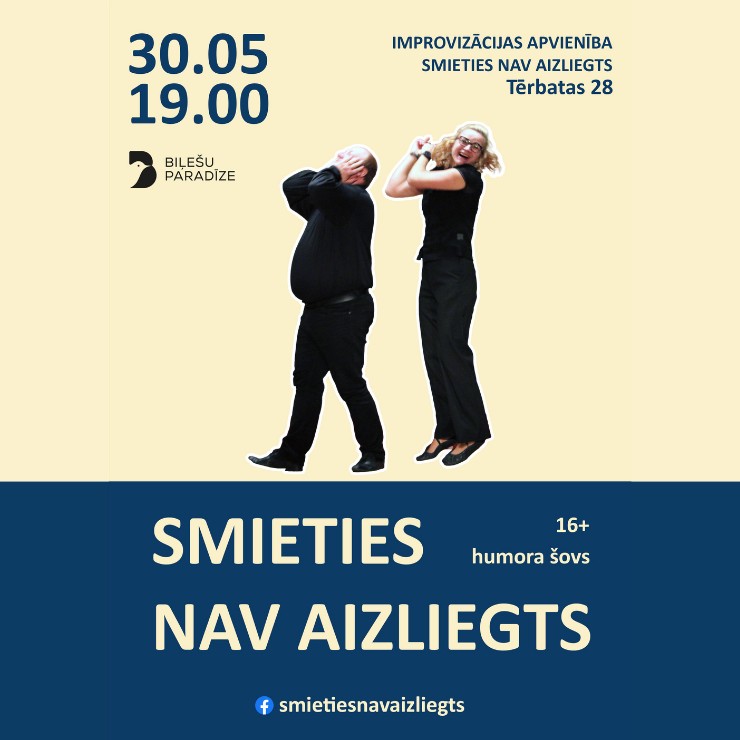 Izrādes "Humora šovs “Smieties nav aizliegts”" attels