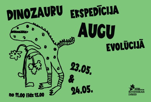 Izrādes "Dinozauru ekspedīcija augu evolūcijā" attels
