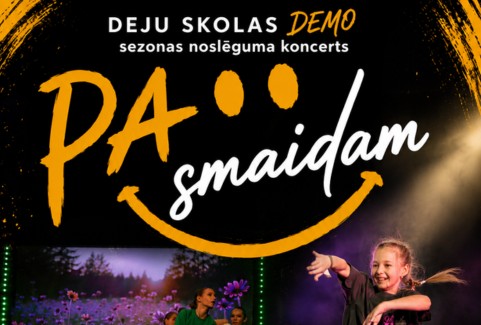 Izrādes "Deju skolas DEMO sezonas noslēguma koncerts “PA-SMAIDAM”" attels