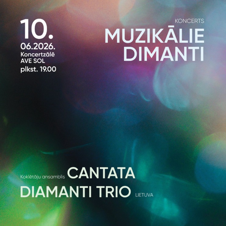 Izrādes "MUZIKĀLIE DIMANTI" attels