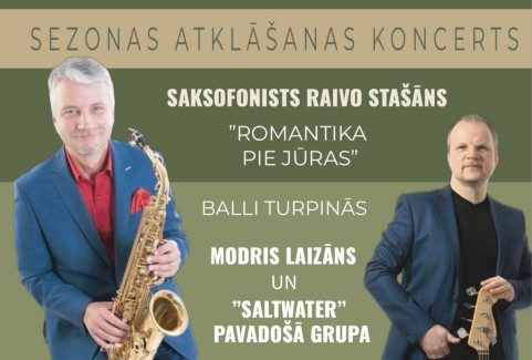 Izrādes "SEZONAS ATKLĀŠANAS KONCERTS | Raivo Stašāns | Modris Laizāns un SALTWATER pavadošā grupa" attels