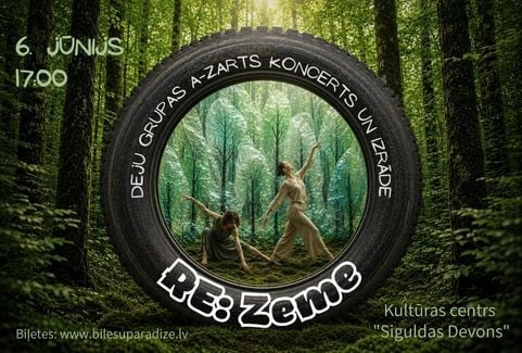 Izrādes "Deju grupas “A-Zarts” koncerts un izrāde “RE: Zeme”" attels