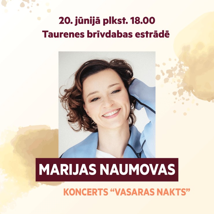 Izrādes "Marijas Naumovas koncerts “Vasaras nakts”" attels