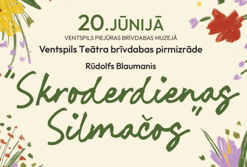 Izrādes "Ventspils teātra brīvdabas pirmizrāde  “Skroderdienas Silmačos” (R.Blaumanis)" attels