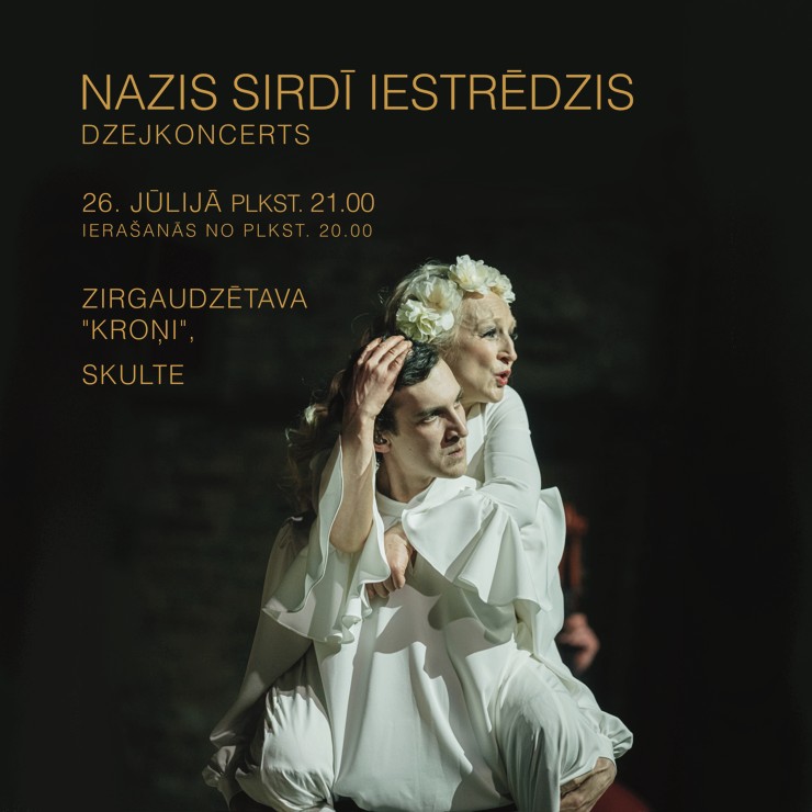 Image of the event "Dzejkoncerts "Nazis sirdī iestrēdzis""