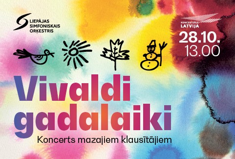 Izrādes "Koncerts mazajiem klausītājiem. Vivaldi gadalaiki. Liepājas Simfoniskais orķestris" attels