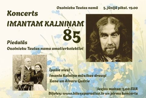Izrādes "Koncerts “Imantam Kalniņam 85”" attels