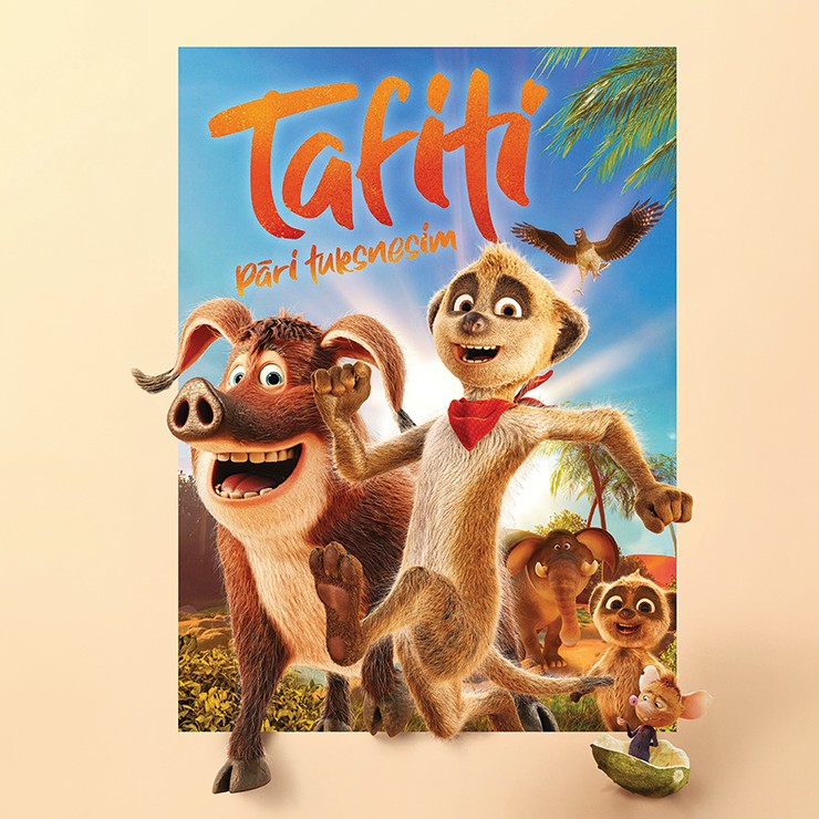 Izrādes "TAFITI: PĀRI TUKSNESIM  | animācijas filma visai ģimenei" attels