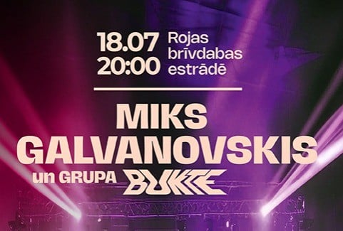 Изображение спектакля "Miks GALVANOVSKIS / grupa BUKTE / Dubultkoncerts"