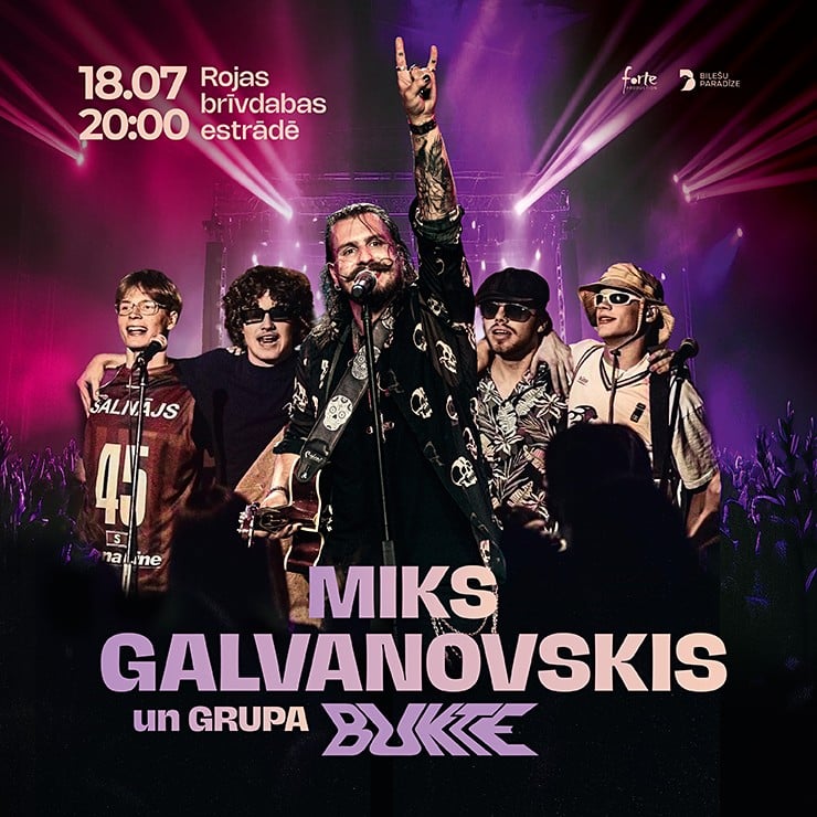 Изображение спектакля "Miks GALVANOVSKIS / grupa BUKTE / Dubultkoncerts"