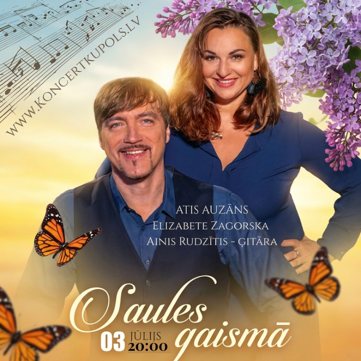 Image of the event "Saules gaismā | Atis Auzāns un Elizabete Zagorska"