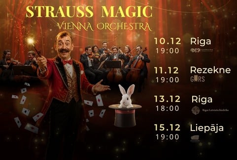 Izrādes "Strauss Magic Vienna Orchestra" attels