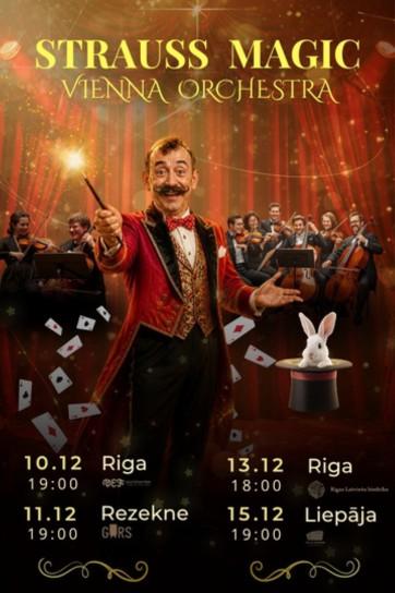 Meklēšanas rezultāta izrādes "Strauss Magic Vienna Orchestra" attels