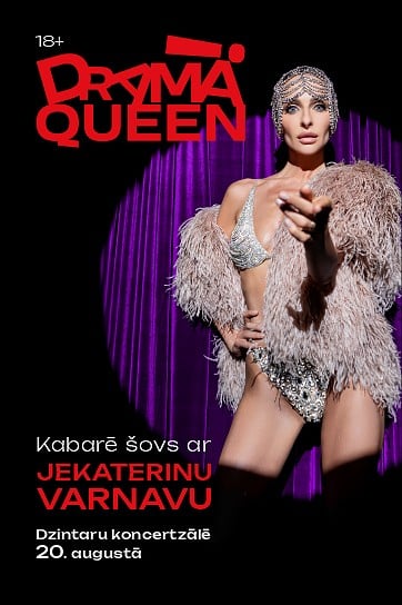 Meklēšanas rezultāta izrādes "“DRAMA QUEEN” Jekaterinas Varnavas mūzikls" attels