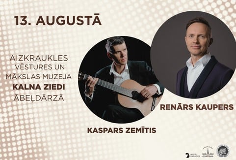 Izrādes "Koncerts | Renārs Kaupers un Kaspars Zemītis" attels