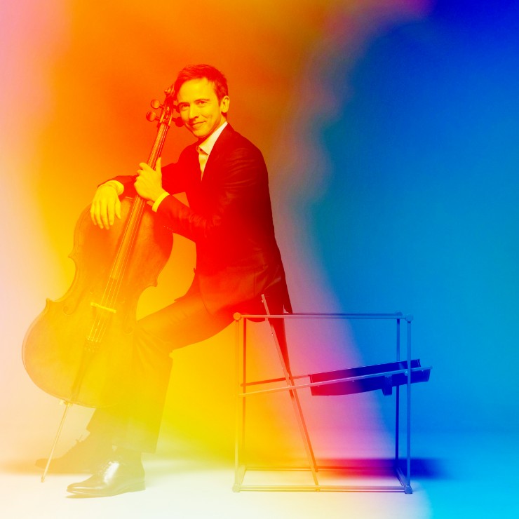 Izrādes "Sinfonietta Rīga un Žans Gijēns Keirass. Sensānsa čellkoncerts un Forē Elēģija" attels