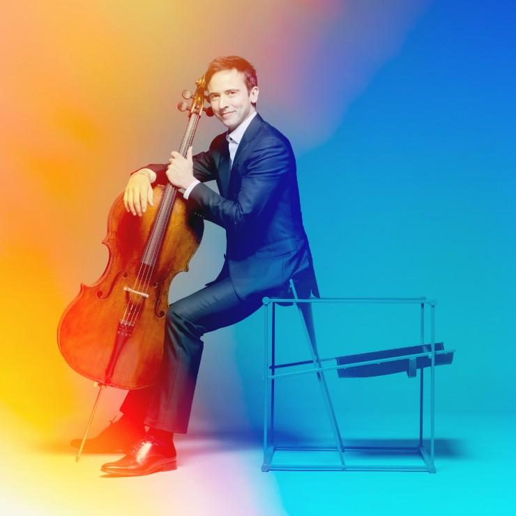 Izrādes "Sinfonietta Rīga un Žans Gijēns Keirass. Sensānsa čellkoncerts un Forē Elēģija" attels