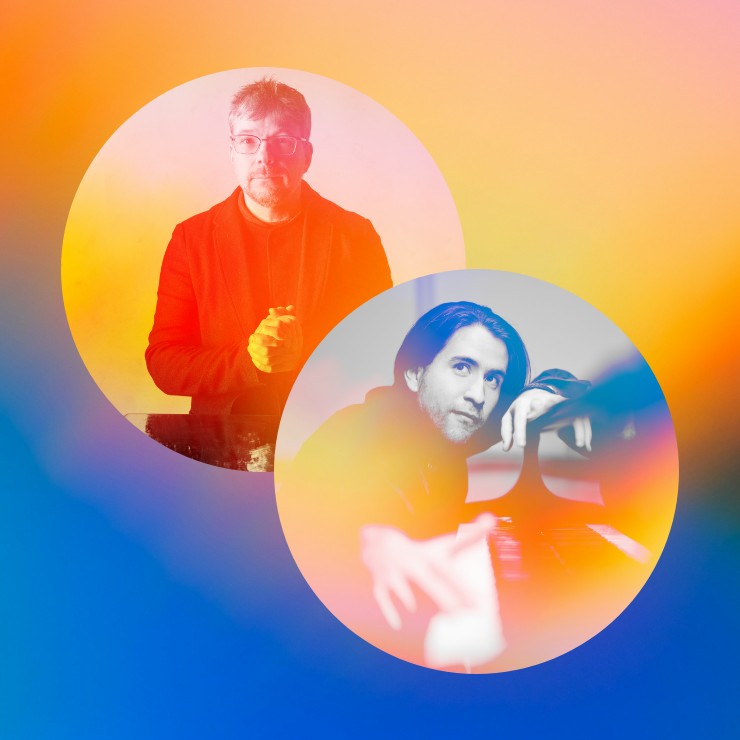Izrādes "Sinfonietta Rīga, Georgijs Osokins un Olari Eltss. Šopēna Klavierkoncerts un Zariņas jaundarbs" attels