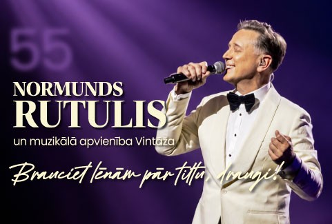 Izrādes "Normunda Rutuļa 55 gadu jubilejas koncerts" attels