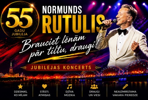 Изображение спектакля "Normunda Rutuļa 55 gadu jubilejas koncerts”"