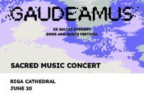 Изображение мероприятия "GAUDEAMUS | GARĪGĀS MŪZIKAS KONCERTS" из результатов поиска