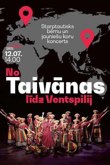Meklēšanas rezultāta izrādes "No Taivānas līdz Ventspilij. Starptautisks bērnu un jauniešu koru koncerts" attels