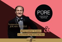 Meklēšanas rezultāta izrādes "Benjamiņu nama salonmūzikas vakars | J. TUTIŅŠ & PURE CHOCOLATE" attels