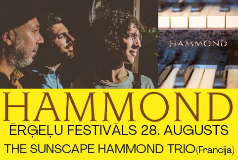 Image of the event "TRIO SUNSCAPE (Francija). II Hammond ērģeļu festivāls"