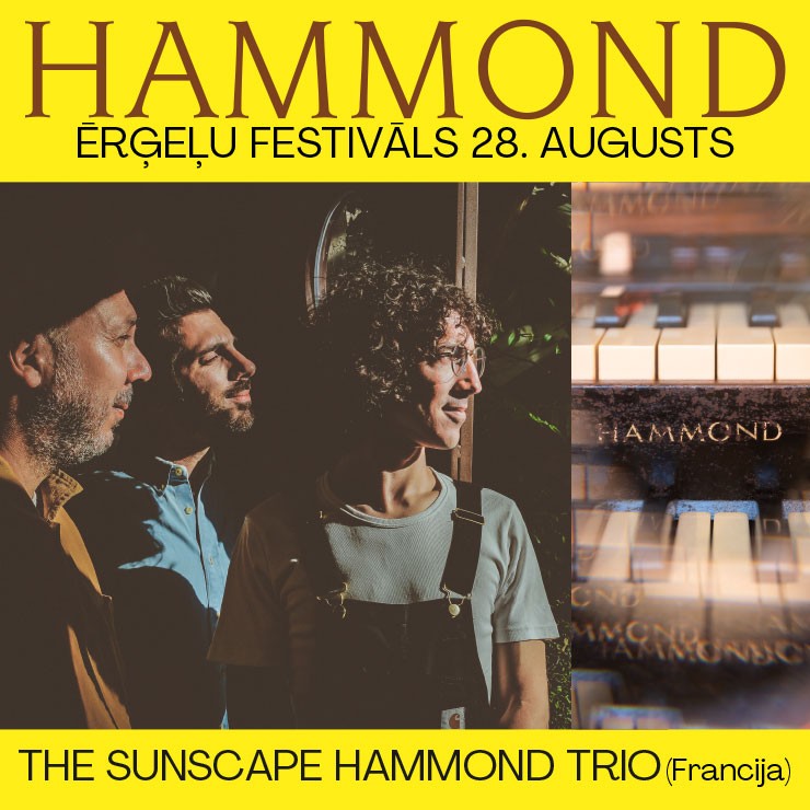 Image of the event "TRIO SUNSCAPE (Francija). II Hammond ērģeļu festivāls"