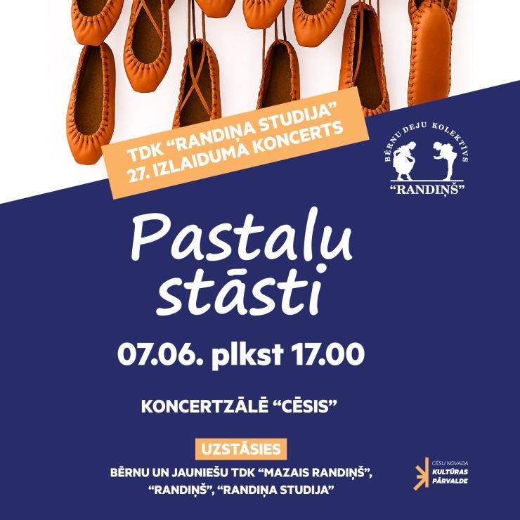Izrādes "TDK ''RANDIŅA STUDIJA'' 27. izlaiduma koncerts ''Pastalu stāsti''" attels