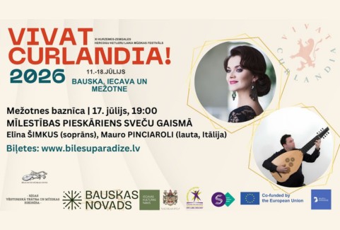 Image of the event "Vivat Curlandia! 2026 | “Mīlestības pieskāriens sveču gaismā”"