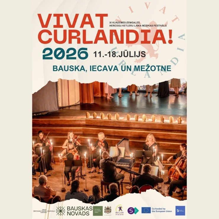 Image of the event "Vivat Curlandia! 2026 | Festivāla noslēguma koncerts “Viduslaiku mūzika Bauskas pilī”"