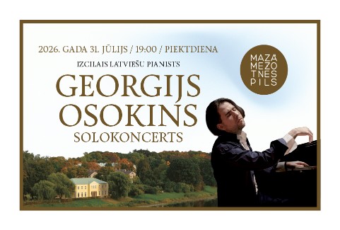 Image of the event "Georgijs Osokins. Solokoncerts"