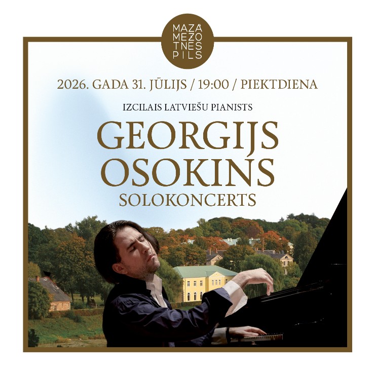 Image of the event "Georgijs Osokins. Solokoncerts"